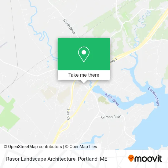 Rasor Landscape Architecture map