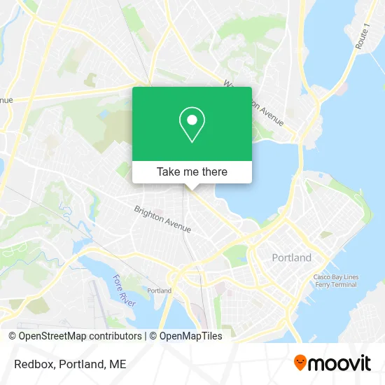Redbox map