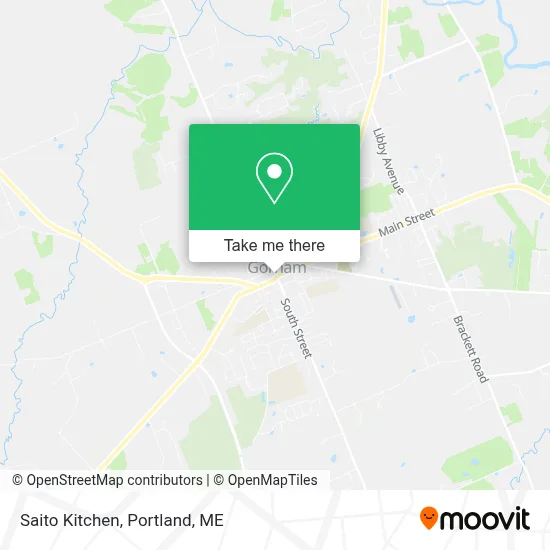 Saito Kitchen map