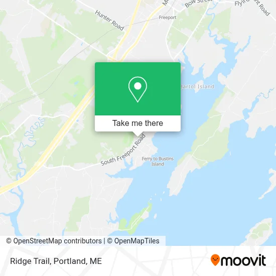 Ridge Trail map