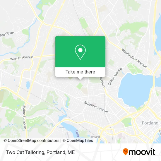 Two Cat Tailoring map