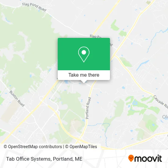 Tab Office Systems map