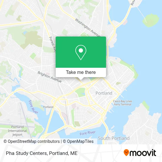 Pha Study Centers map
