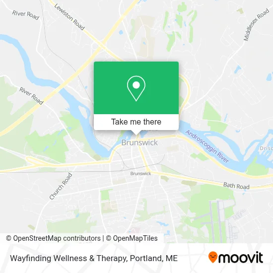 Wayfinding Wellness & Therapy map