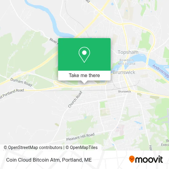 Coin Cloud Bitcoin Atm map
