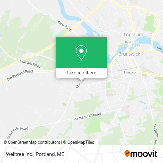 Welltree Inc. map