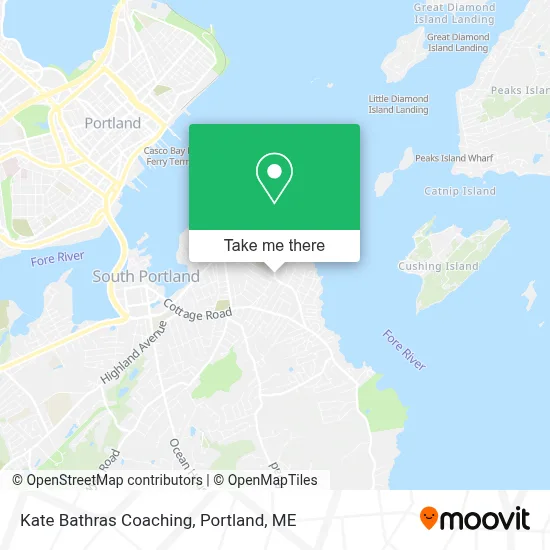 Kate Bathras Coaching map