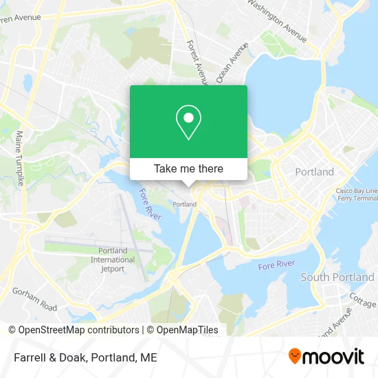 Farrell & Doak map