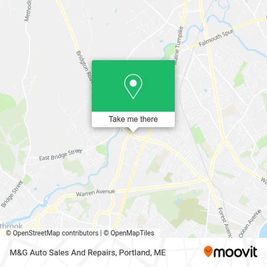 M&G Auto Sales And Repairs map