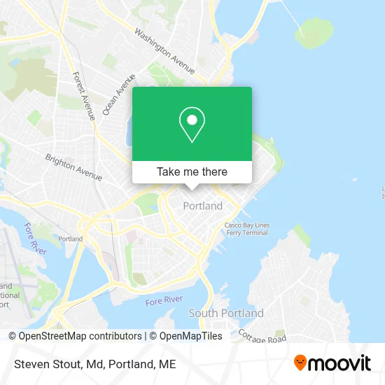 Steven Stout, Md map
