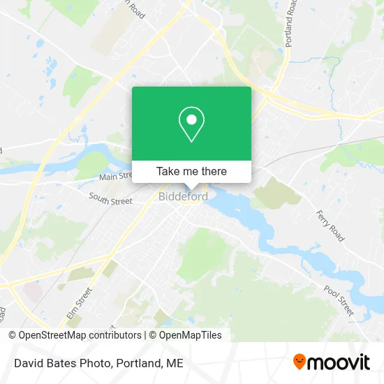 David Bates Photo map