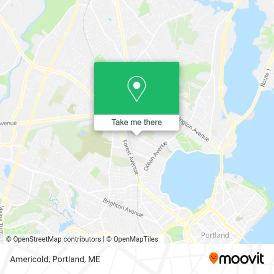 Americold map