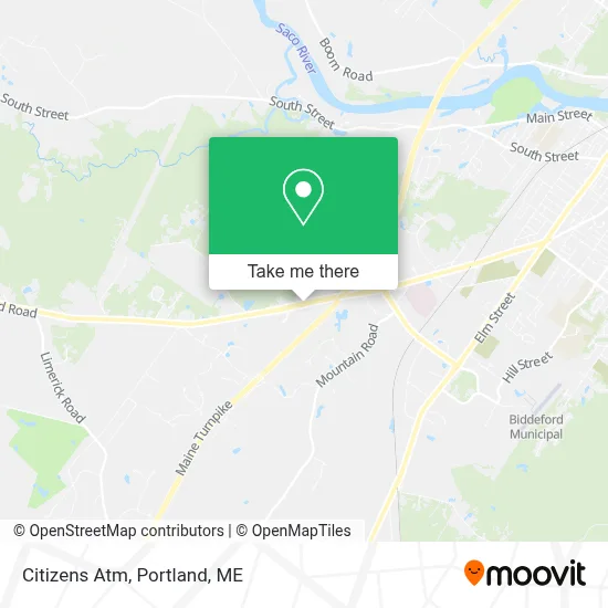 Citizens Atm map
