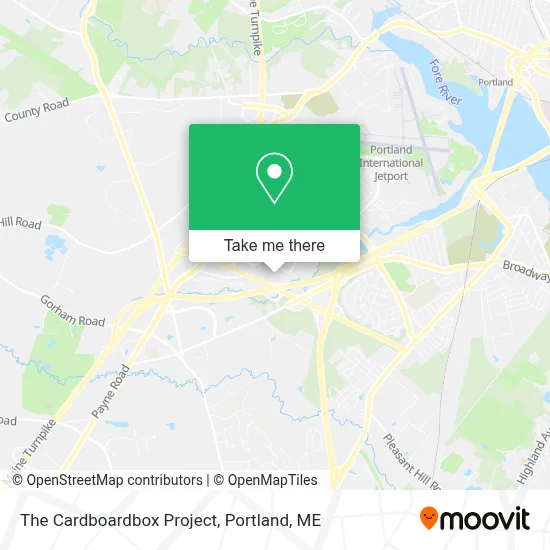 The Cardboardbox Project map