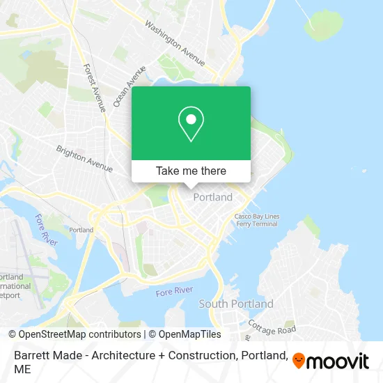 Barrett Made - Architecture + Construction map