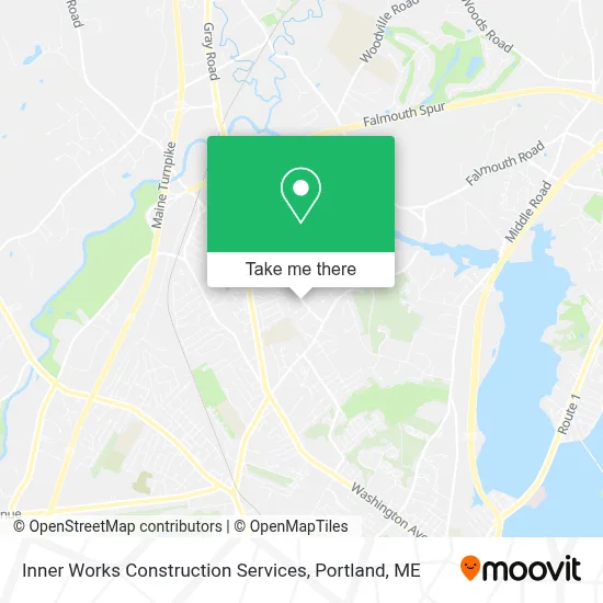 Inner Works Construction Services map