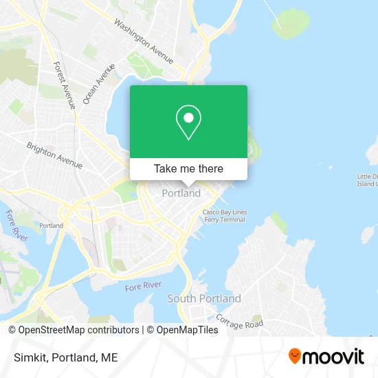 Simkit map