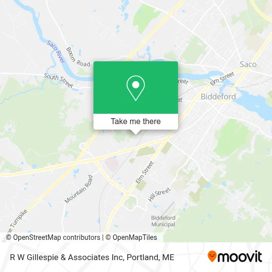 R W Gillespie & Associates Inc map