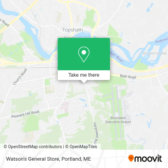 Watson's General Store map