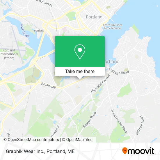 Graphik Wear Inc. map