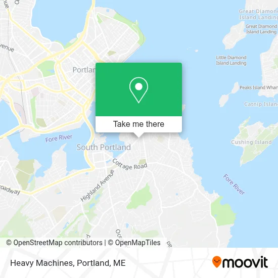 Heavy Machines map