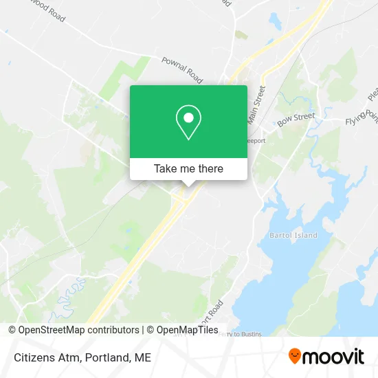 Citizens Atm map