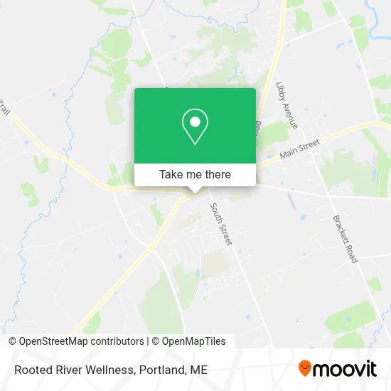 Rooted River Wellness map