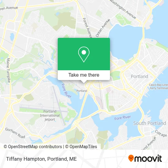 Tiffany Hampton map