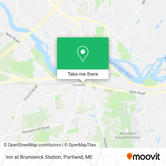 Inn at Brunswick Station map