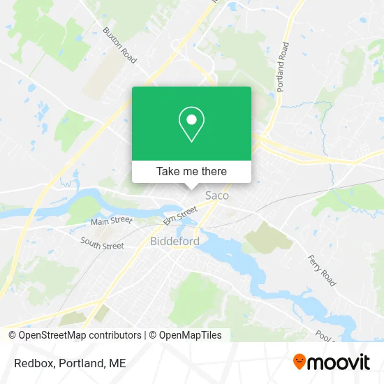 Redbox map