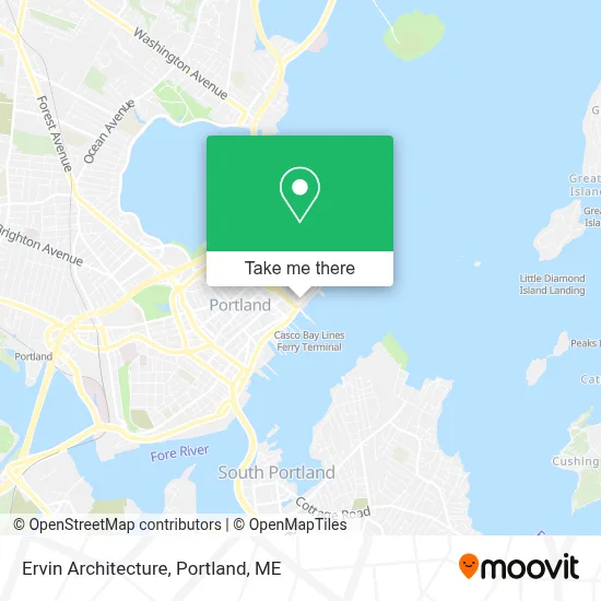 Ervin Architecture map