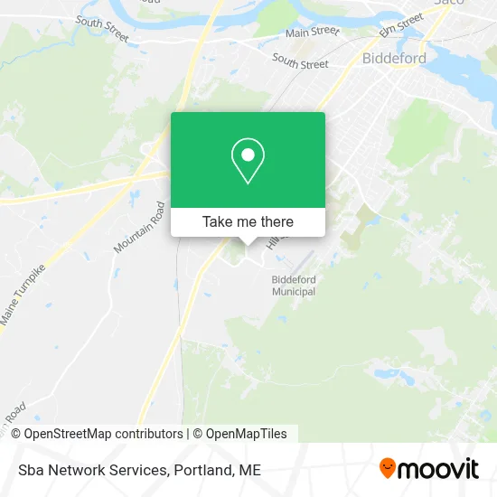 Sba Network Services map