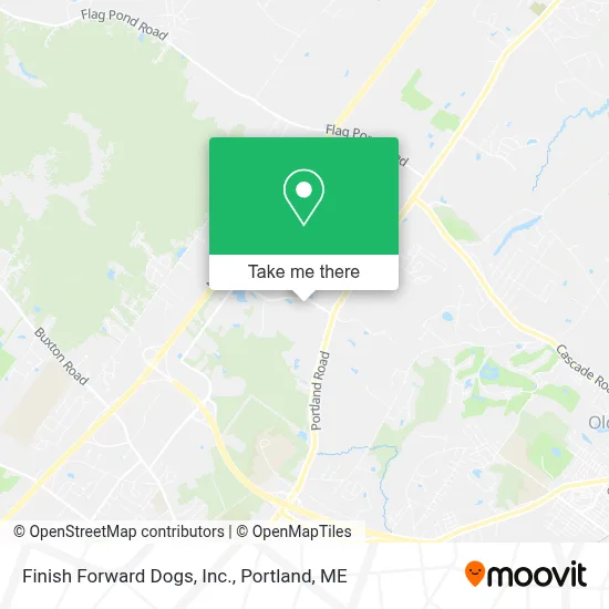 Finish Forward Dogs, Inc. map