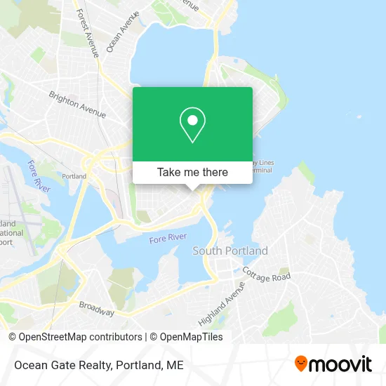 Ocean Gate Realty map