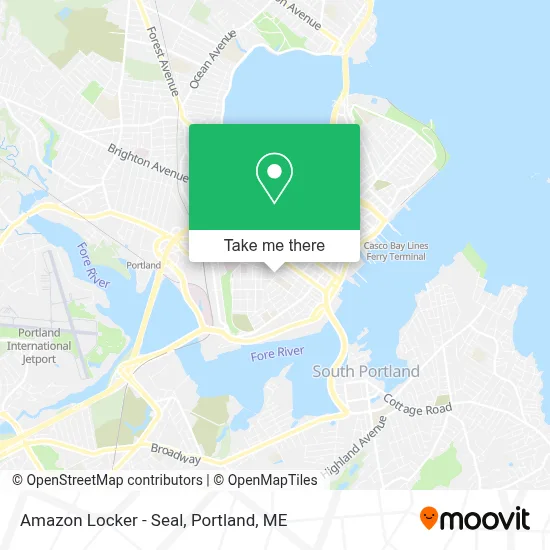Amazon Locker - Seal map