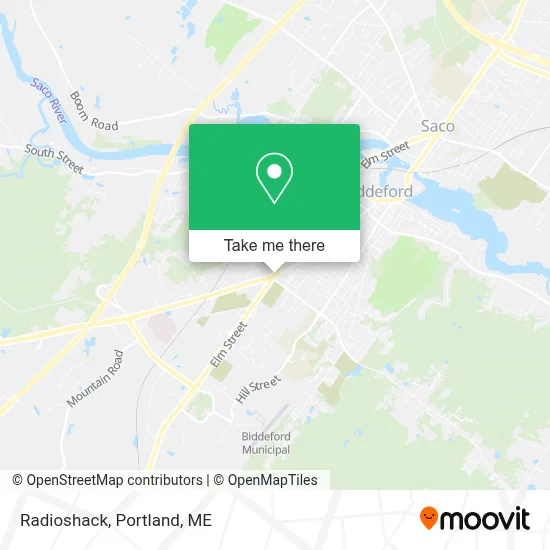 Radioshack map