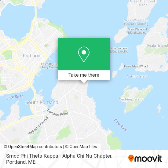 Smcc Phi Theta Kappa - Alpha Chi Nu Chapter map