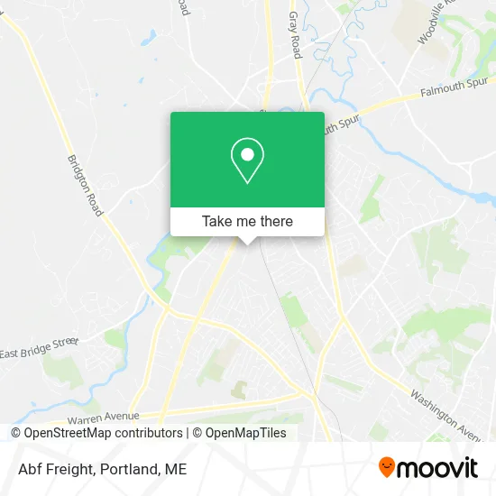 Abf Freight map