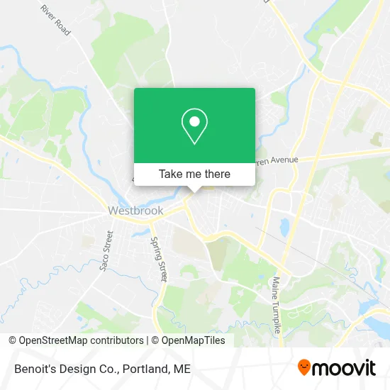 Benoit's Design Co. map