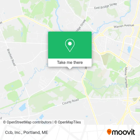 Ccb, Inc. map