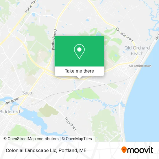 Colonial Landscape Llc map