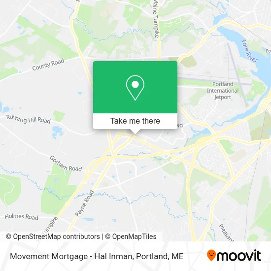 Movement Mortgage - Hal Inman map