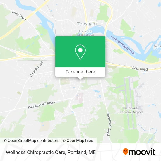 Wellness Chiropractic Care map
