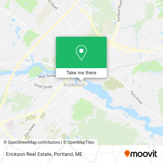 Erickson Real Estate map