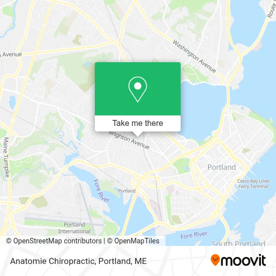 Anatomie Chiropractic map