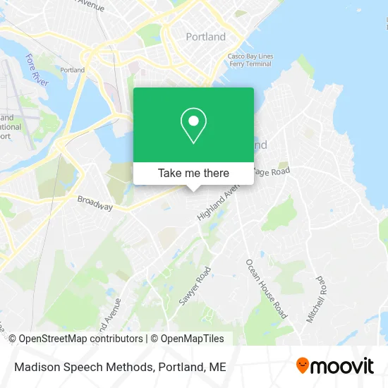 Madison Speech Methods map