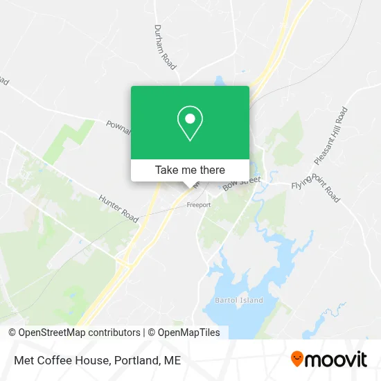 Met Coffee House map