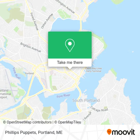 Phillips Puppets map