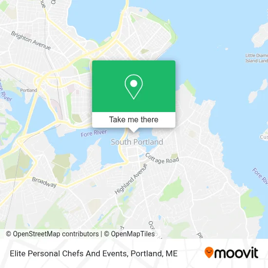 Elite Personal Chefs And Events map