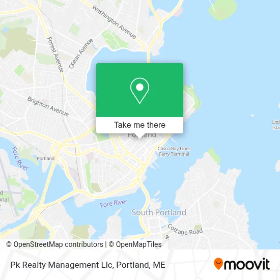 Pk Realty Management Llc map